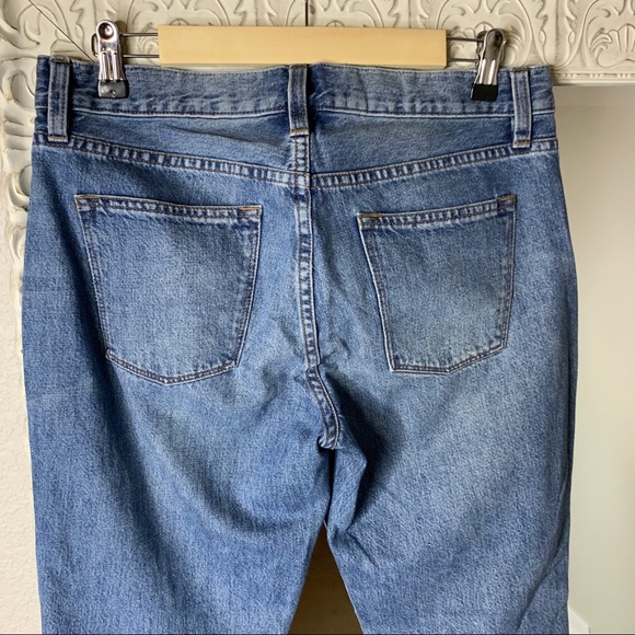 J. Crew Broken in Boyfriend Crop Jean Distressed - Picture 8 of 9